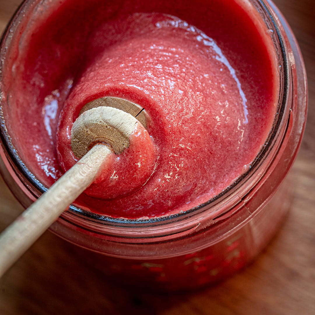 Creamy multiflower honey with cherries, natural chocolate-flavoured honey from Poland